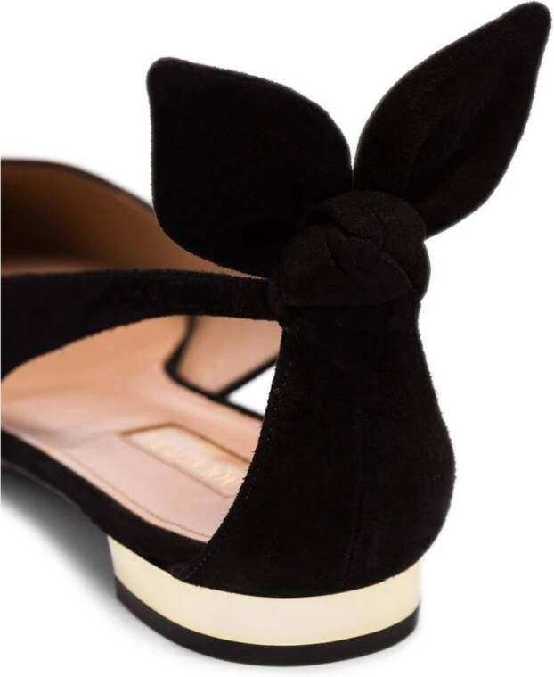 Aquazzura Sandalen Deneuve Ballet Sandals in zwart