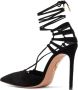 Aquazzura Zwarte Pumps met Enkelbandjes - Thumbnail 2