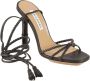 Aquazzura Zwarte Wild Bamboo Sandalen Black Dames - Thumbnail 2