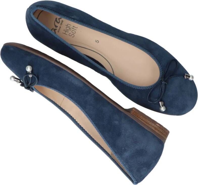 Ara ballerina Blauw Dames