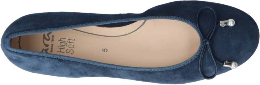 Ara ballerina Blauw Dames