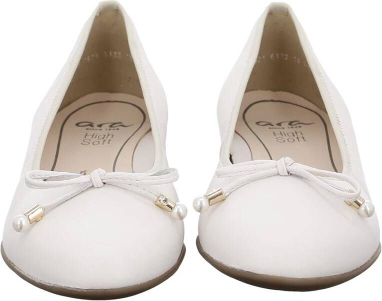 Ara Ballerina Sardinia Stijlvol en Comfortabel White Dames