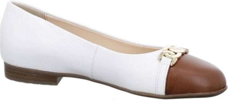 Ara Ballerinas Wit Dames
