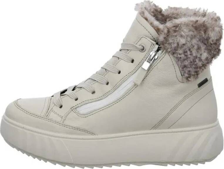 Ara Beige Enkellaarzen voor vrouwen Beige Dames