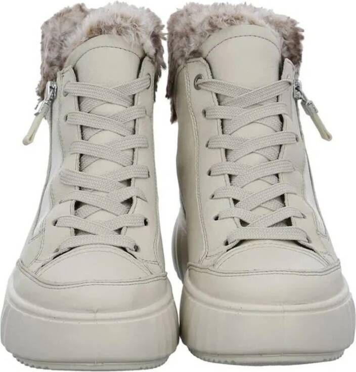Ara Beige Enkellaarzen voor vrouwen Beige Dames