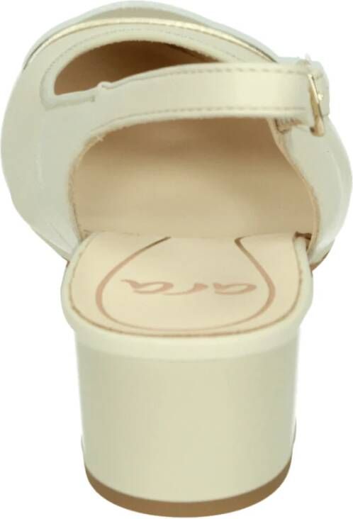 ara Beige Sling-back Sandal