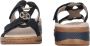 Ara Blauwe Dames Slide Sandaal Collectie Blue Dames - Thumbnail 6