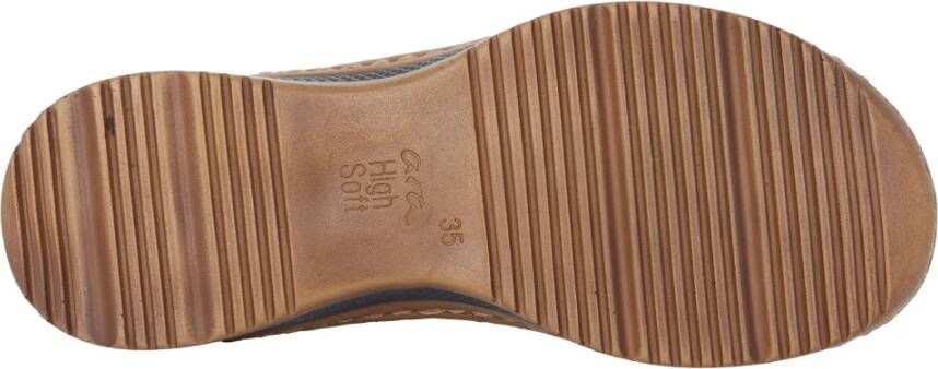 Ara Blauwe Dames Slide Sandaal Collectie Blue Dames