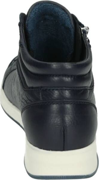 ara Blauwe Sportieve Mid Damesschoenen