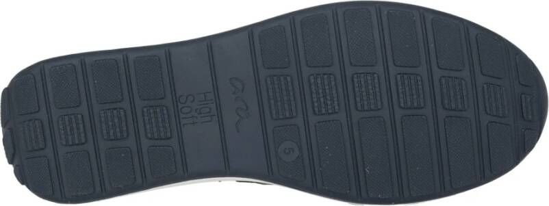 ara Blauwe Wijde Pasvorm Dames Sneaker