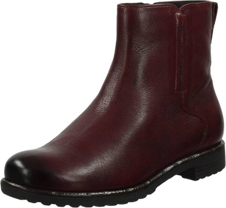 Ara Bordeaux Enkellaars Red Dames
