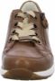Ara Bruine Dames Sneakers Platte Rubberen Zool - Thumbnail 3