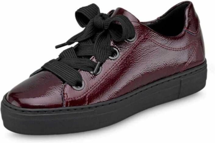 Ara Courtyard Rood Sneakers Red Dames