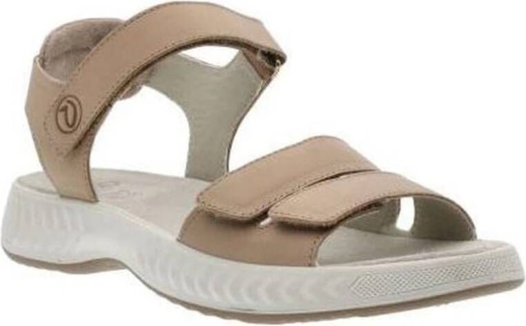 Ara Flat Sandals Beige Dames