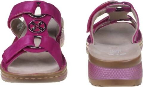 Ara Flat Sandals Pink Dames