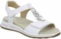 Ara 1234826~~~~~~~~~~~~~~~~~~~~~~~ Platte sandalenDames Sandalen Wit beige - Thumbnail 10