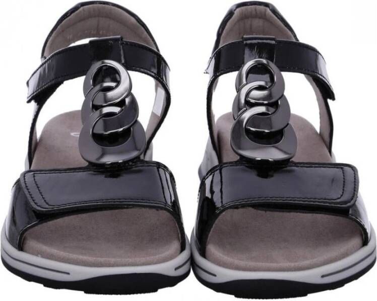 Ara Flat Sandals Zwart Dames