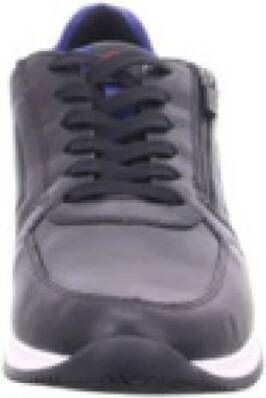 ara Heren Casual Veterschoenen in Zwart Saffier