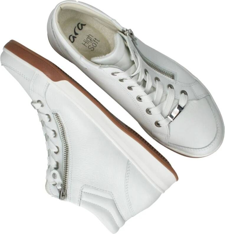 Ara High-Soft Veterschoen voor dames White Heren