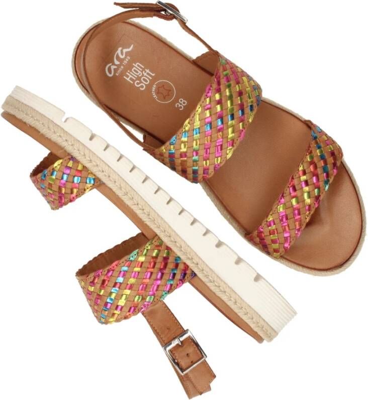 Ara Kleurrijke Lentesandaal Multicolor Dames