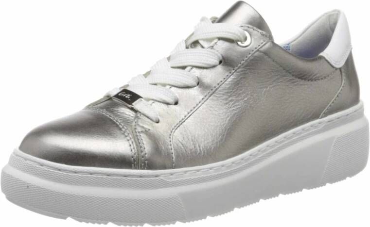Ara Metallic Sneakers Gray Dames