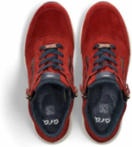 ara Moderne Oranje Sneaker voor Vrouwen