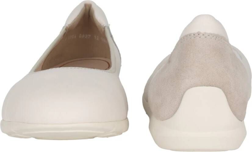 Ara Blauwe Leren Ballerina Pump Blue Dames