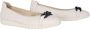 Ara Off White Ballerina Pump voor dames Beige Dames - Thumbnail 4
