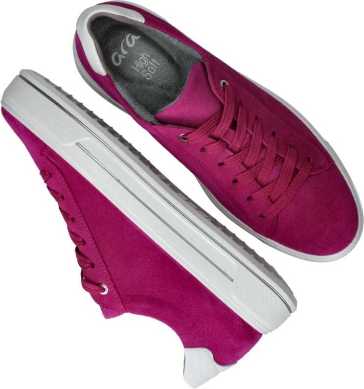 Ara Roze Sneaker met High Soft Binnenzool Pink Dames