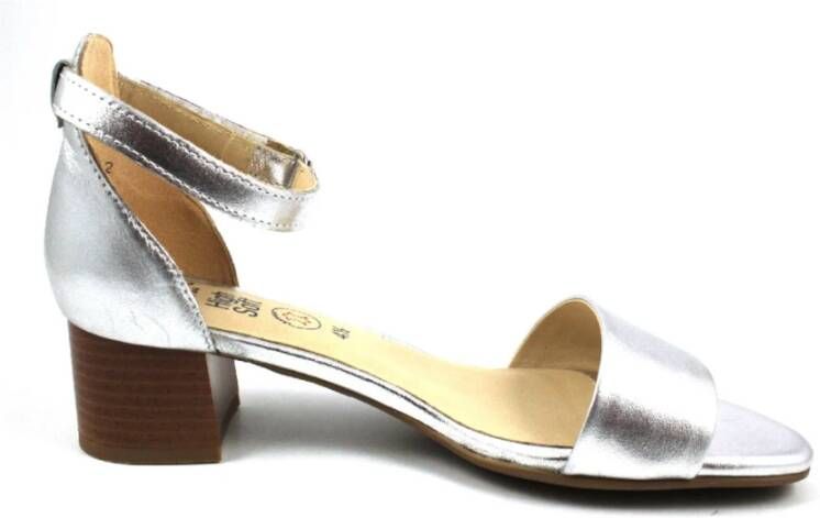 ara Sandalen met bandjes voor dames in metaal