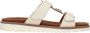 Ara Wit leren zomerslipper met uniek detail White Dames - Thumbnail 24