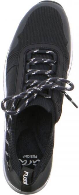 Ara Sneaker Wovenstretch Lissabon 12-24089 zwart Dames