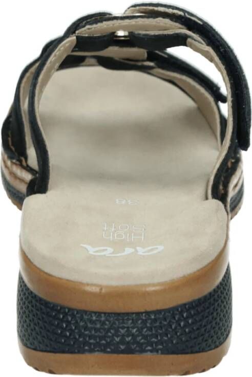 ara Sportieve Blauwe Suède Slippers