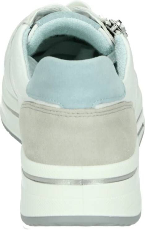 ara Sportieve Lage Damesschoenen Wit Patroon