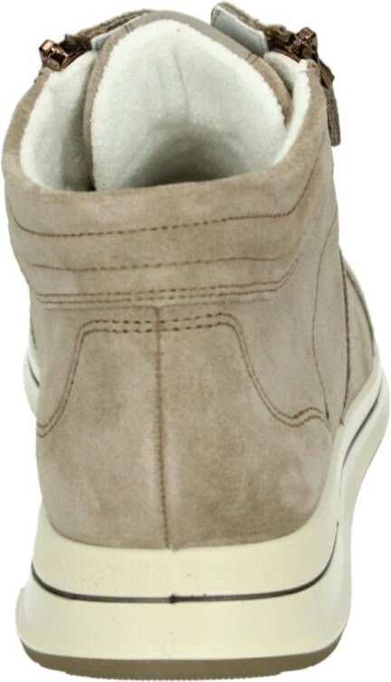 ara Sportieve Mid Taupe Nubuck Schoenen