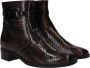 Ara Stijlvol Enkellaarsje met Dierenprint Brown - Thumbnail 4