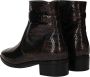 Ara Stijlvol Enkellaarsje met Dierenprint Brown - Thumbnail 6