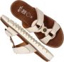 Ara Wit leren zomerslipper met uniek detail White Dames - Thumbnail 16