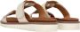 Ara Wit leren zomerslipper met uniek detail White Dames - Thumbnail 18