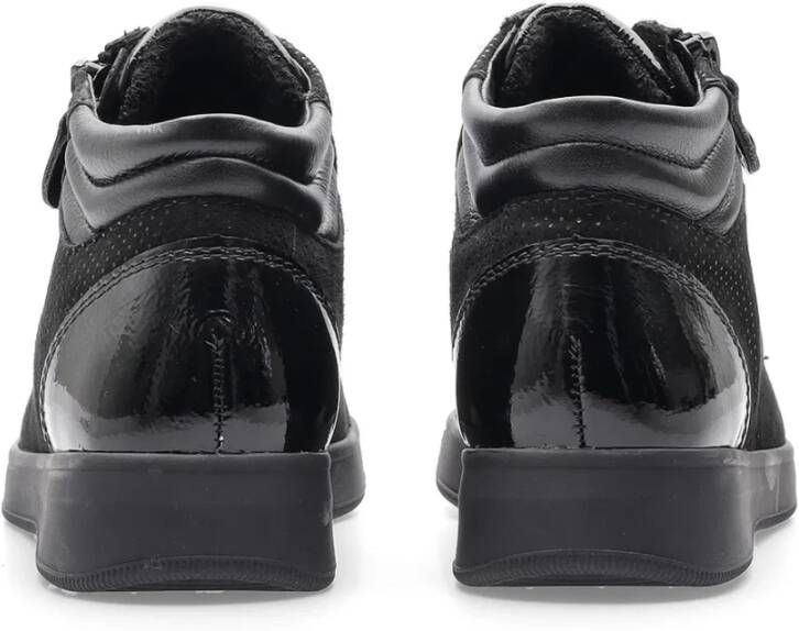 Ara 1244499 Volwassenen VeterlaarzenHoge sneakersDames veterschoenenHalf-hoge schoenen Zwart - Foto 3