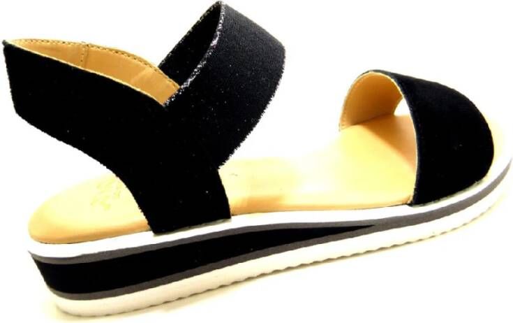 ara Zwarte Sandalen