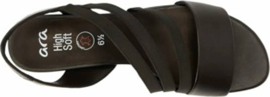 ara Zwarte Sandalen met Bandjes voor Dames