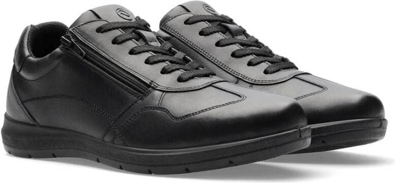 Ara Zwarte Vrijetijdssneakers voor Mannen Black Heren