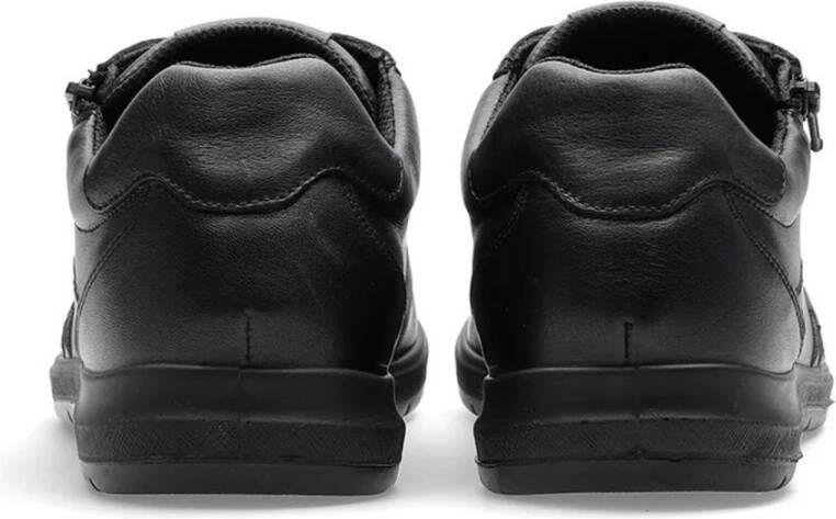 Ara Zwarte Vrijetijdssneakers voor Mannen Black Heren