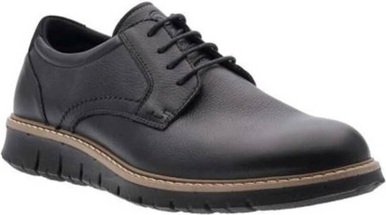Ara Zwarte Vrijetijdssneakers voor Mannen Black Heren