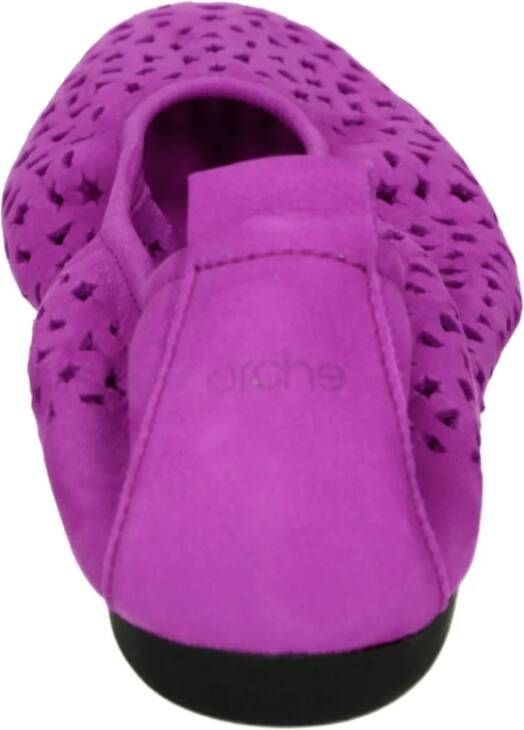 Arche Roze Ballerina Schoenen met Latex Zool