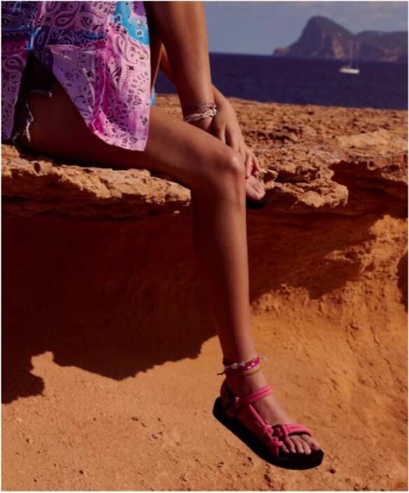 Arizona Love Platte sandalen Roze Dames