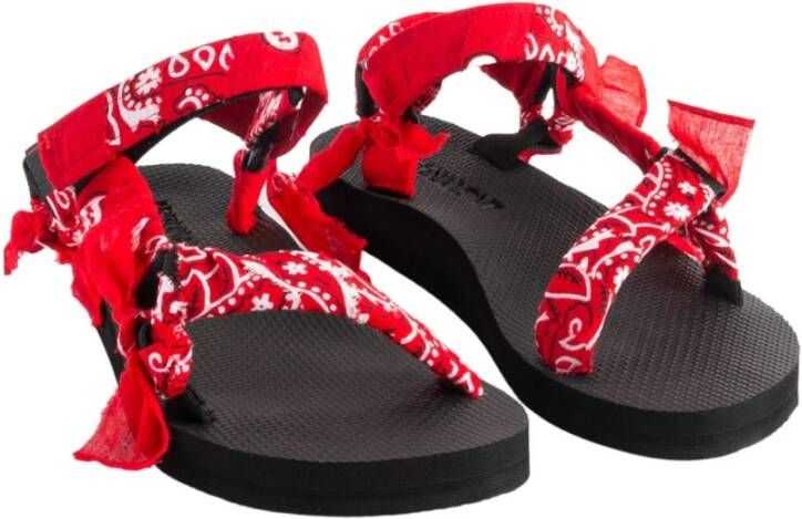 Arizona Love Tkred lage sandalen Rood Dames