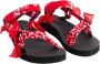 Arizona Love Trekky Bandana Sandals Rood Dames - Thumbnail 2