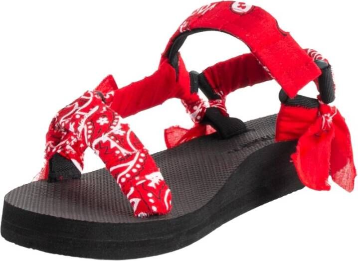 Arizona Love Tkred lage sandalen Rood Dames